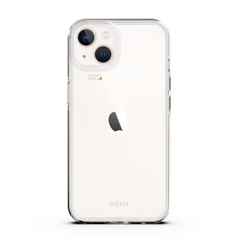 NNEDSZ EFM Alta Case Armour with D3O Crystalex for iPhone 13 mini (5.4") - Clear