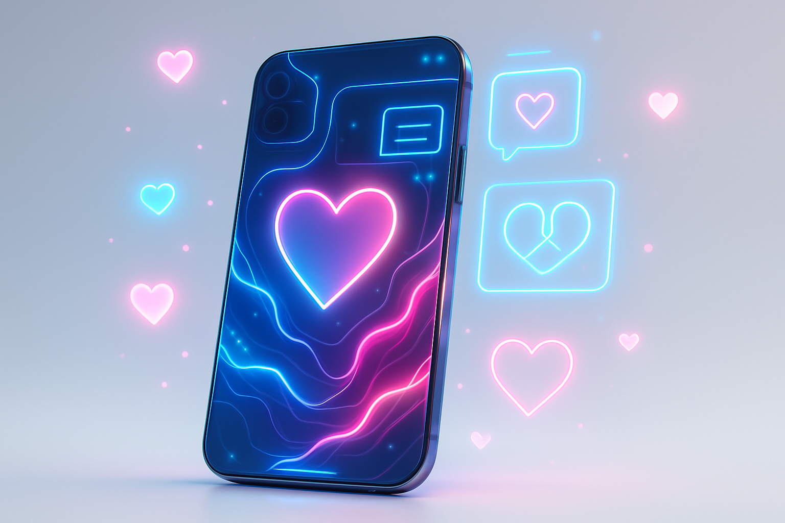 Smartphone Energie Future Neuheit Liebe